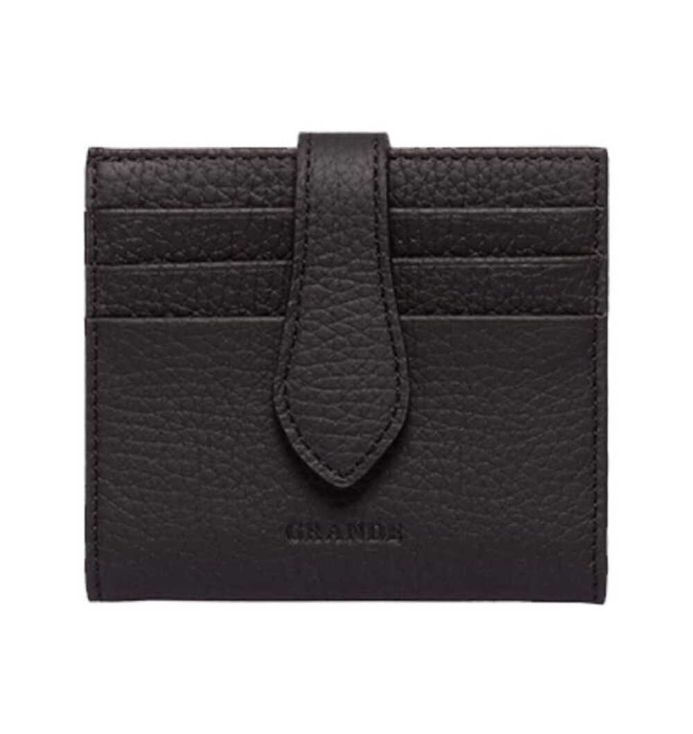 7175 3803 Leather Card Holder and Slim Minimalist Card Case Small Snap